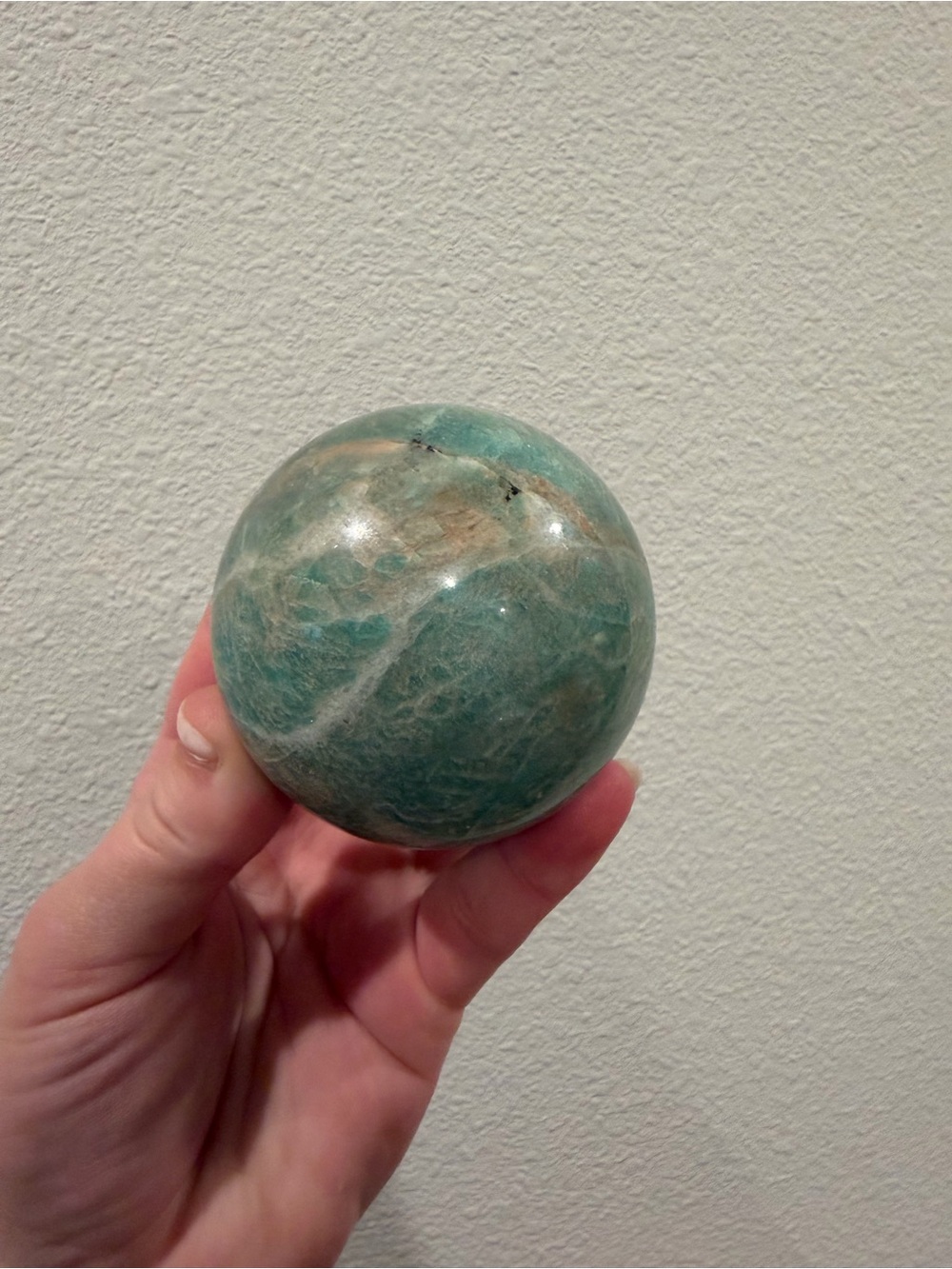 Green Amazonite Decorative Sphere